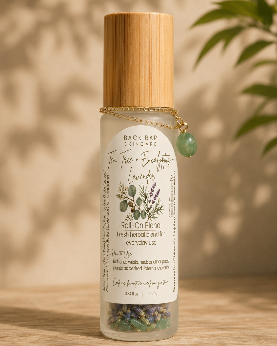 Tea Tree + Eucalyptus + Lavender Essential Oil Roll-On
