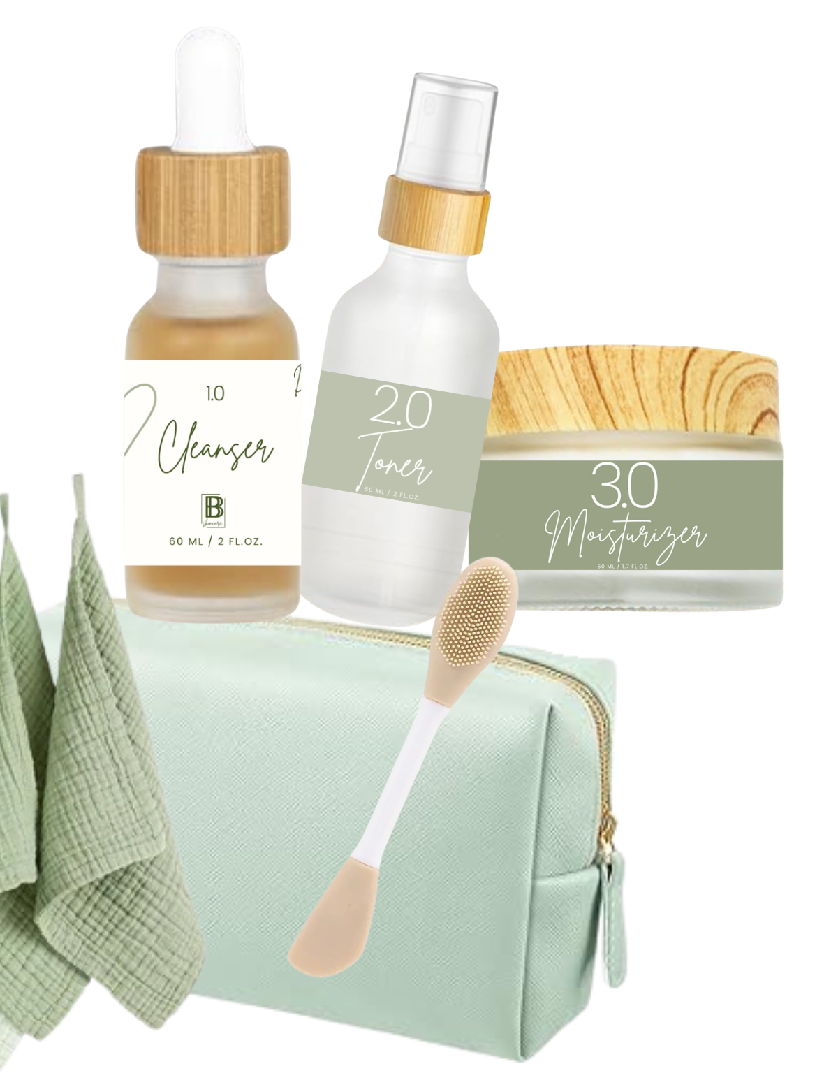 Custom Skincare Routine Bag