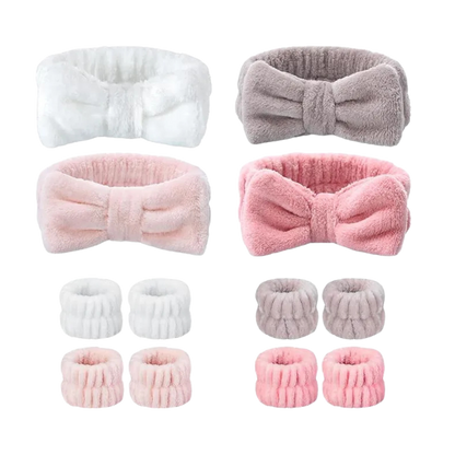 Plush Headband + Wristbands