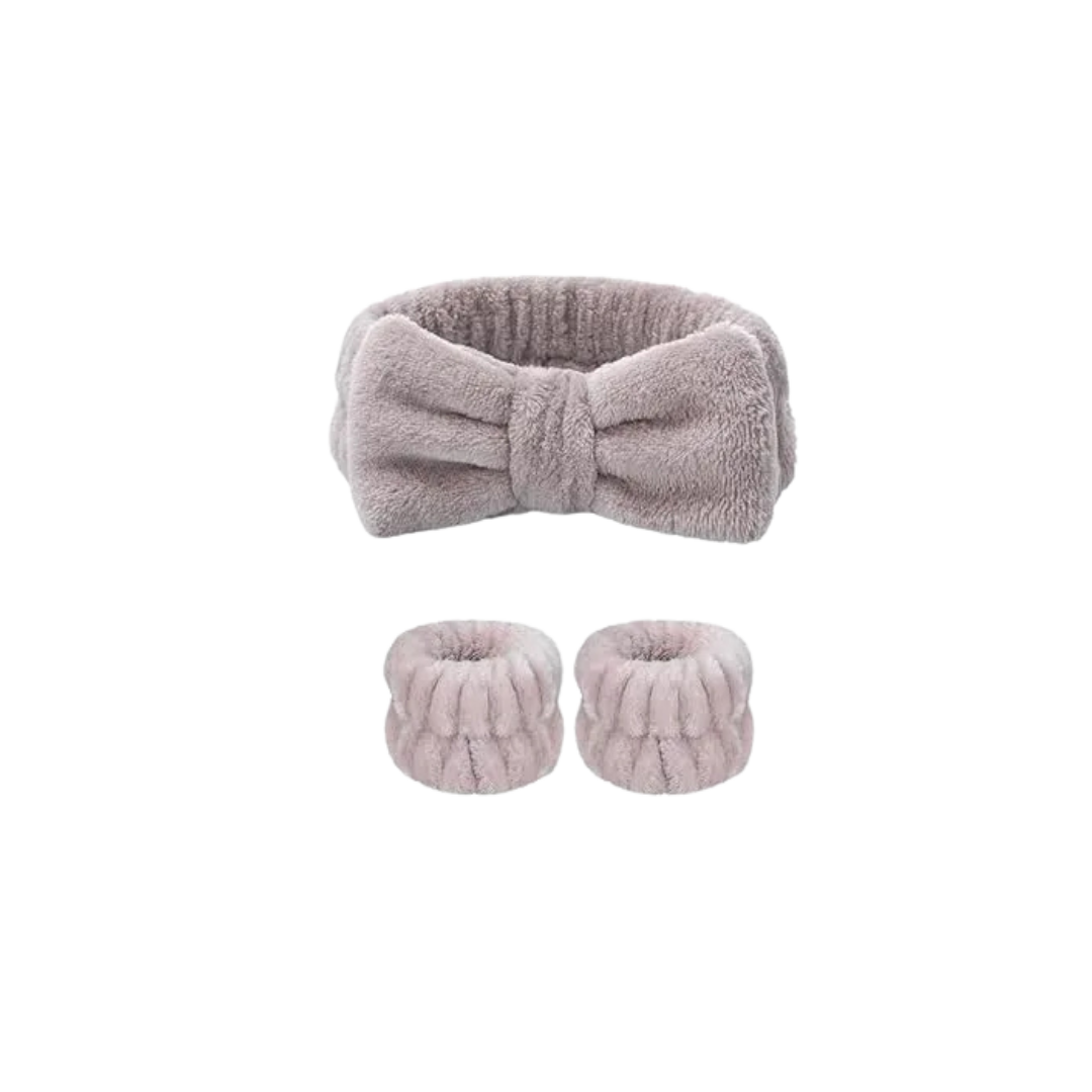 Plush Headband + Wristbands