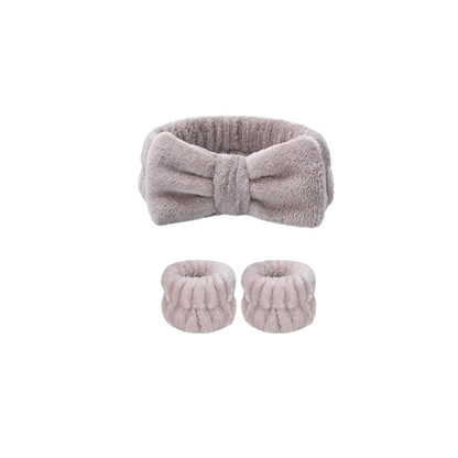 Plush Headband + Wristbands