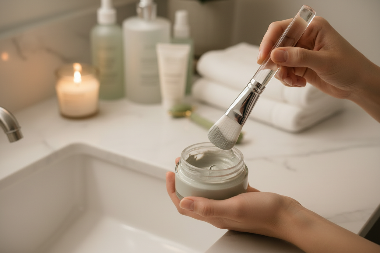 Clay Mask Brush Lifestyle 3