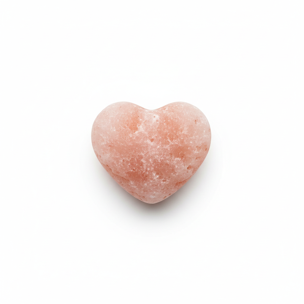 Warmth Stone Himalayan Salt Heart