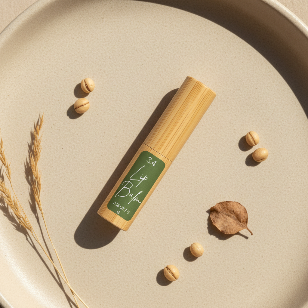 Lip Balm flat lay