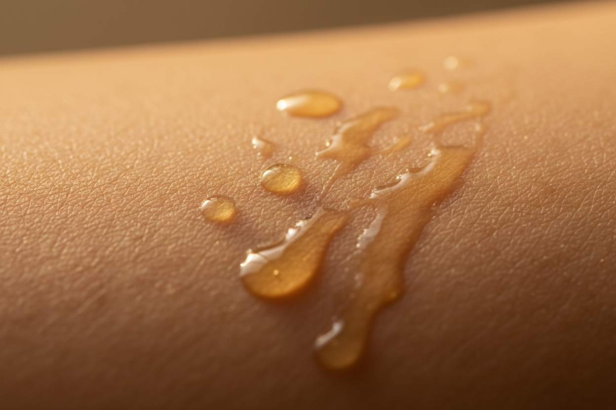 Oil on Skin